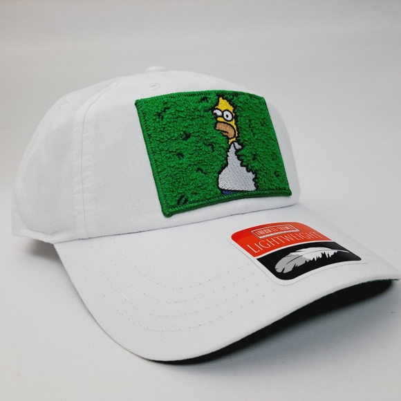 Homer Hedge Patch American Needle Baseball Hat Retro Vintage Style Simpsons Cap - Picture 5 of 7